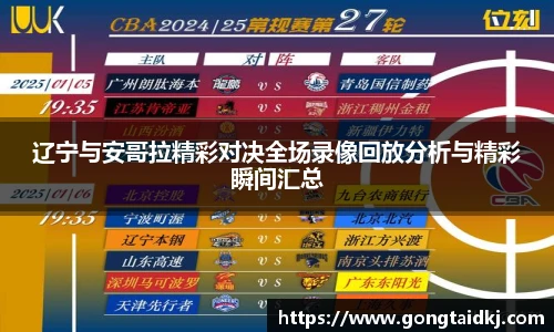 辽宁与安哥拉精彩对决全场录像回放分析与精彩瞬间汇总