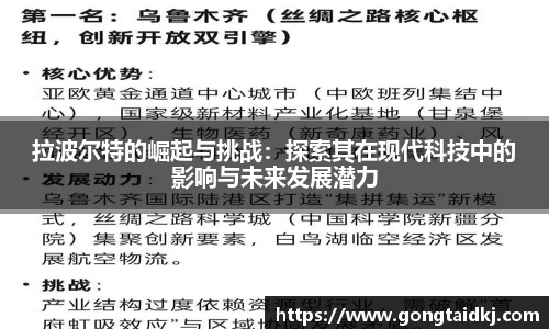 拉波尔特的崛起与挑战：探索其在现代科技中的影响与未来发展潜力